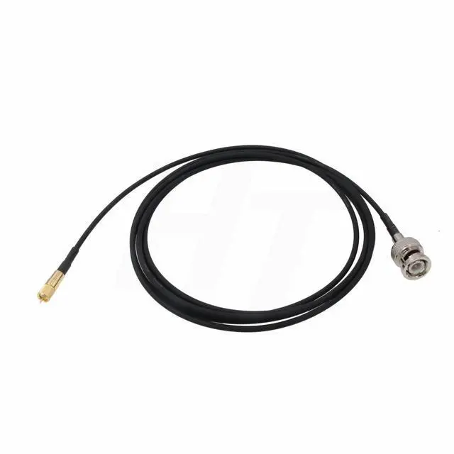 Alt view image 2 of 4 - HangTon BNC to Microdot UNF 10-32 RF Coax Cable for GRAS Mic Vibration Test Sensor Acceleration Meter Transducer Acoustic RG174 50 Ohm 5M