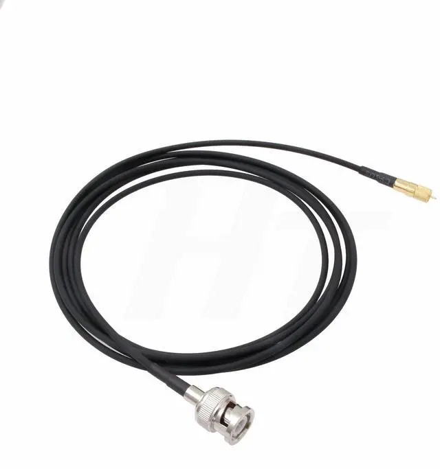 Alt view image 4 of 4 - HangTon BNC to Microdot UNF 10-32 RF Coax Cable for GRAS Mic Vibration Test Sensor Acceleration Meter Transducer Acoustic RG174 50 Ohm 5M