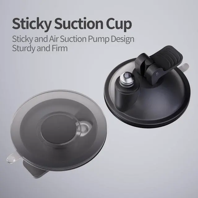 Alt view image 3 of 5 - Starlink Mini Sunroof Suction Cup Mount, Sticky Suction Cup Mount for Car Sunroof Window Windershield Mounting Kit Accessories