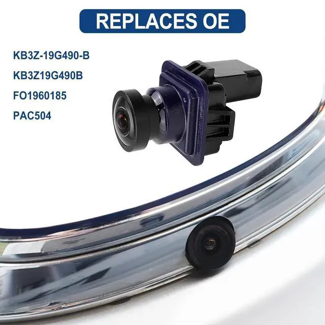 Alt view image 3 of 5 - Rear View Camera Backup Reverse Camera Compatible with 2019-2021 Ranger Replace KB3Z-19G490-B KB3Z19G490B FO1960185 PAC504
