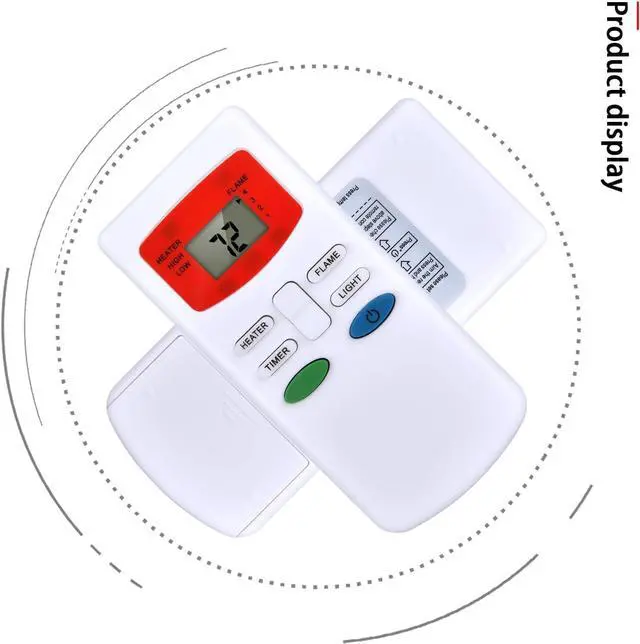 Alt view image 2 of 5 - SJUIF New Replacement Remote Control for HHT Simplifire Electric Fireplace SF-ALL40-BK SF-ALL48-BK SF-ALL60-BK SF-ALL84-BK SF-ALLP50-BK SF-ALLP60-BK SF-ALLP72-BK SF-SC43-BK SF-SC55-BK SF-SC78-BK
