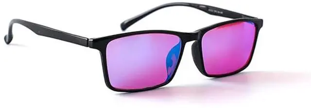 Alt view image 2 of 5 - Teenkorvov Color blind Glasses for Red/Green Color Blindness Glasses Both Outdoor and Indoor Use