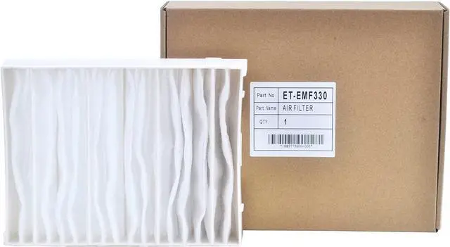 Alt view image 5 of 5 - CHNPOFNT ET-EMF330 ET-SFR330 New Air Filter for PANASONIC PT-SRQ32KC PT-RQ32K PT-SRZ31KC PT-RZ31K PR-RQ13K PT-RS11K PT-RZ12K PT-RS30K.