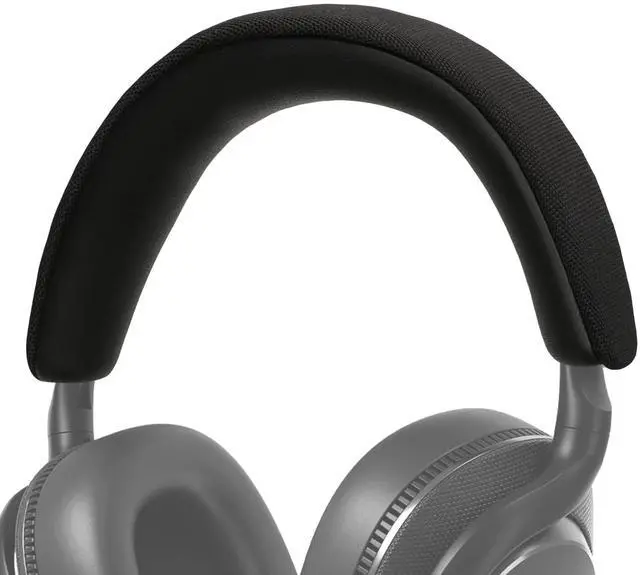 Main image of kwmobile Headphone Cushions Compatible with Bowers & WilkinsPX7 S2 / PX 8 Cover - Faux Leather Replacement Pads for Headphones - Black