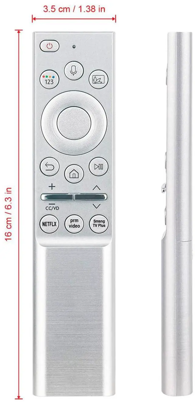 Alt view image 3 of 5 - Replacement Voice Smart Remote Control BN59-01327A Compatible with Samsung The Terrace Partial Sun 4K Outdoor TV LST7T QN55LST7TAFXZA QN65LST7TAFXZA QN75LST7TAFXZA QN55LST7T QN65LST7T QN75LST7T