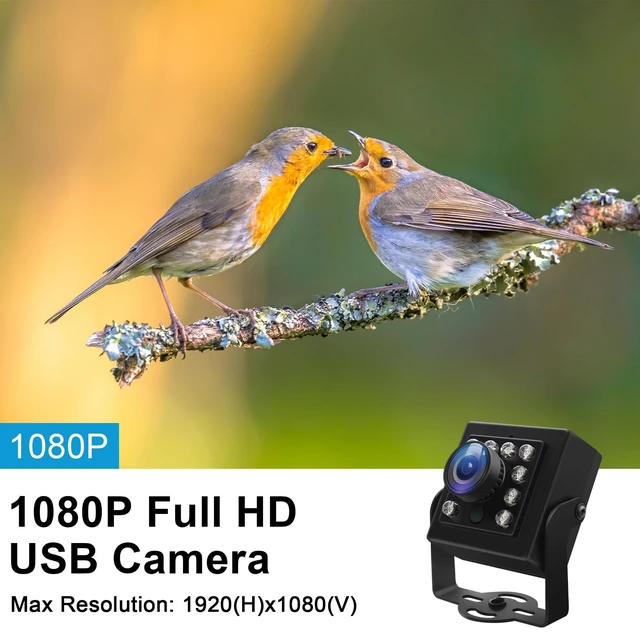 Alt view image 5 of 5 - QILOVE 1080P Day & Night Vision USB Camera, UVC Webcam for Computer