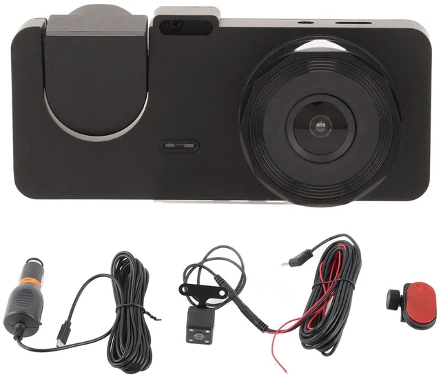 Alt view image 2 of 5 - Dash Cam Professional 2 Inch HD Screen 1080P Motion Detection Parking Monitoring 3 Lens Car Recorder (#1)