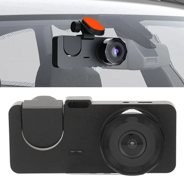 Alt view image 3 of 5 - Dash Cam Professional 2 Inch HD Screen 1080P Motion Detection Parking Monitoring 3 Lens Car Recorder (#1)
