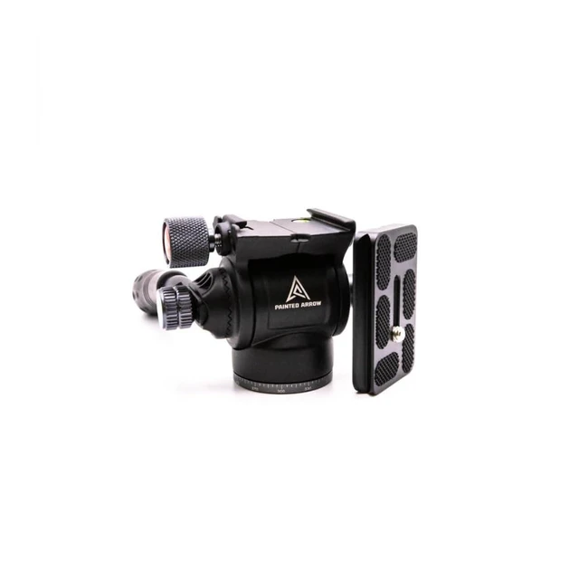 Alt view image 4 of 5 - Painted Arrow Ultralight Micro Fluid Head - Arca-Swiss Compatible (Black)