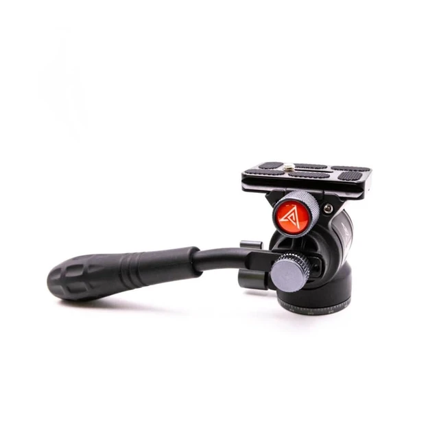 Alt view image 2 of 5 - Painted Arrow Ultralight Micro Fluid Head - Arca-Swiss Compatible (Black)