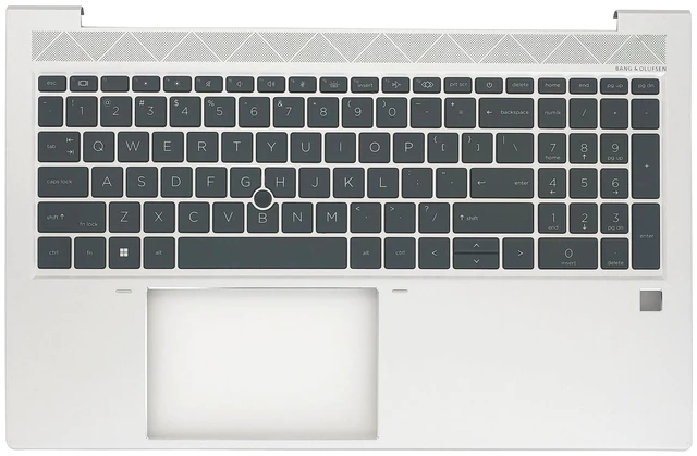 Main image of Jxjslp Replacement Upper Case Palmrest for HP Elitebook 850 855 G7 850 G8 15.6'' Series Laptop US Layout Backlit Keyboard Assembly Top Cover M35816-001 Silver