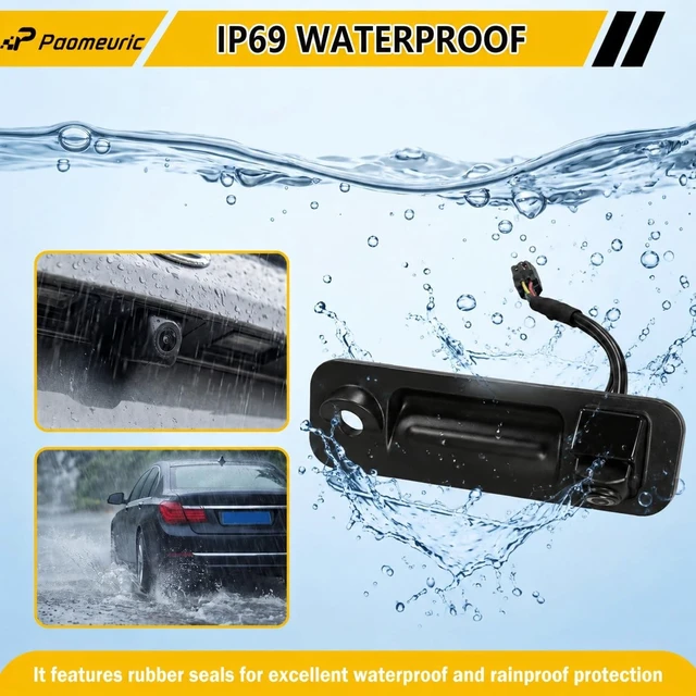 Alt view image 3 of 5 - 95760-E6201 Rear View Backup Camera Compatible for Hyundai Sonata 2015-2017