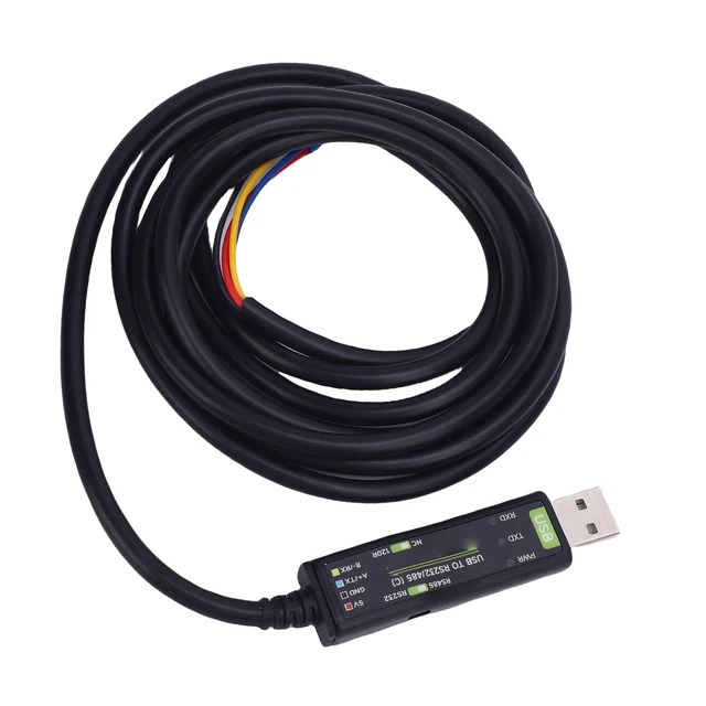 Alt view image 2 of 5 - LUCKDANO USB to 232 USB to 232 485 Adapter Cable - FT232RNL Chip HighSpeed Serial Port Converter with TVS Protection & LED Status Indicator, Compatible with win11/10/8.1/8/7