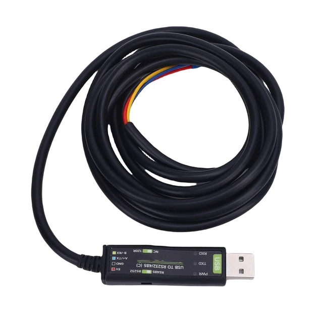 Alt view image 3 of 5 - LUCKDANO USB to 232 USB to 232 485 Adapter Cable - FT232RNL Chip HighSpeed Serial Port Converter with TVS Protection & LED Status Indicator, Compatible with win11/10/8.1/8/7