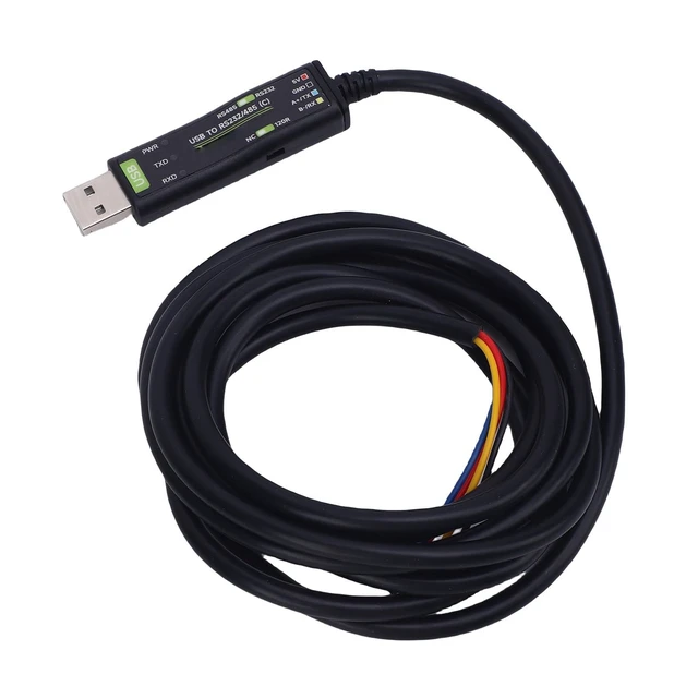 Alt view image 4 of 5 - LUCKDANO USB to 232 USB to 232 485 Adapter Cable - FT232RNL Chip HighSpeed Serial Port Converter with TVS Protection & LED Status Indicator, Compatible with win11/10/8.1/8/7