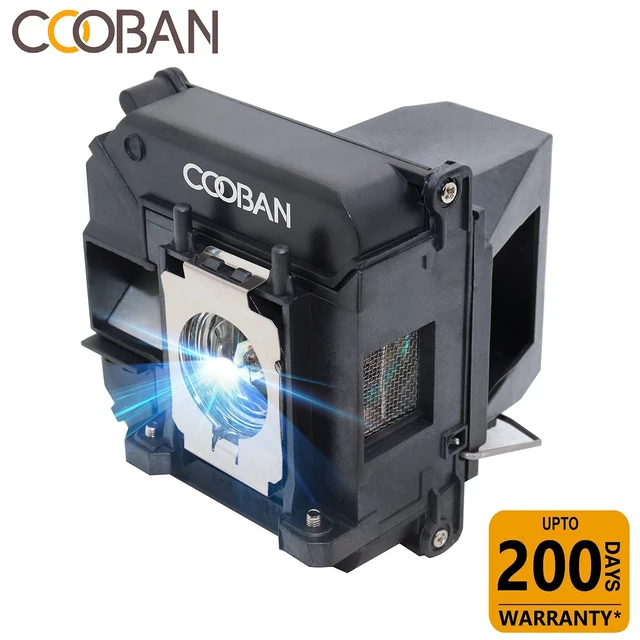 Alt view image 2 of 5 - COOBAN for ELPLP68 /V13H010L68 Replacement Projector Lamp Bulb with Housing for Epson PowerLite Home Cinema 3020e 3020 3010e 3010, EH-TW6000 EH-TW5910 EH-TW6100 EH-TW5900 H450A H421A Projector Lamp