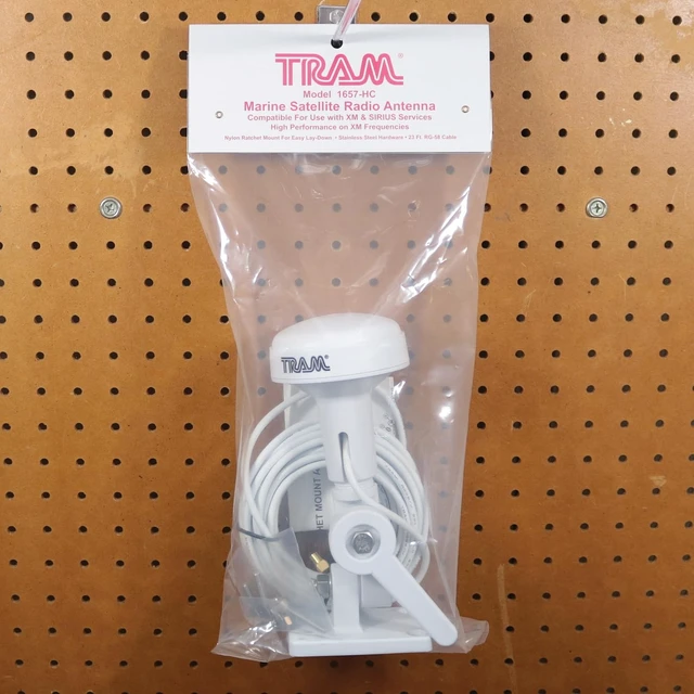 Alt view image 3 of 5 - Tram Marine Satellite Radio Ratchet-Mount Antenna with RG58 Cable