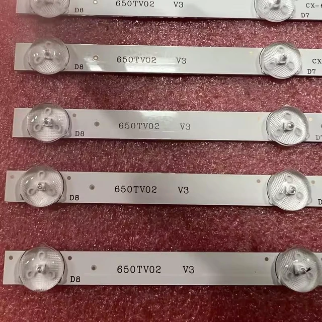 Alt view image 2 of 5 - XIMAIACC 16 Pieces LED Backlight Strips for Sony 65 TV 650TV02 V3 KDL-65W850C KDL-65W855C KDL-65W857C KDL-65W858C KDL-65W859C KDL-65W855C KDL-65W809C