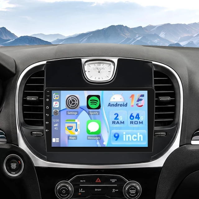 Main image of 4Core+64G Android Car Radio for Chrysler 300 2015-2019