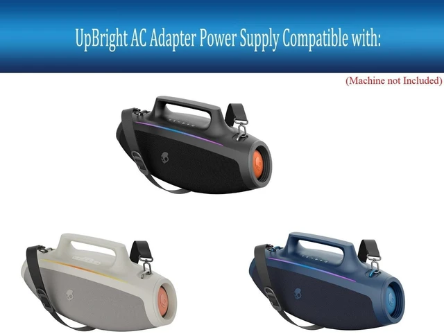 Alt view image 2 of 5 - UpBright 22V AC/DC Adapter Compatible with Skullcandy Barrel 2SKSK1849 11.1V 4400mAh Li-ion Battery 60W Bluetooth Boombox XT Party Wireless Speaker RY72A220320M2 2SKAC1890B0W2 Power Supply Char