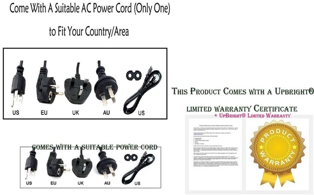 Alt view image 5 of 5 - UpBright 22V AC/DC Adapter Compatible with Skullcandy Barrel 2SKSK1849 11.1V 4400mAh Li-ion Battery 60W Bluetooth Boombox XT Party Wireless Speaker RY72A220320M2 2SKAC1890B0W2 Power Supply Char