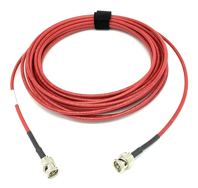 Alt view image 3 of 5 - AV-Cables 6G HD-SDI BNC to BNC Cable, 1855A, 75ft, Red