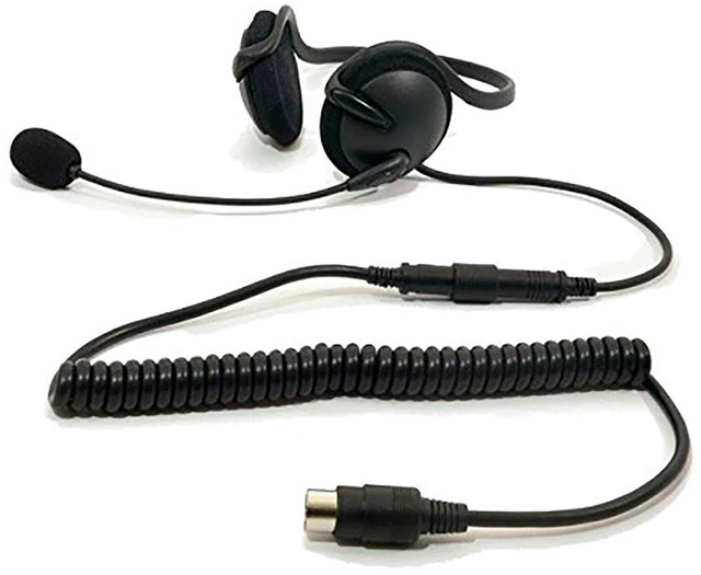 Main image of iMC Motorcom HS-H140P 7-Pin Harley Davidson Half-Helmet and Helmetless Headset Kit