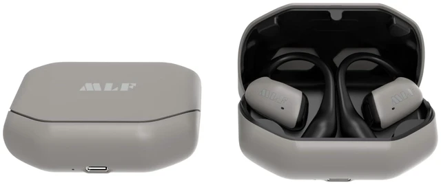 Main image of MLF-M007 AI Translation Earbuds Real Time Open Ear Translator Headphones Real Time Translation Earbuds Global Language Translator Earbuds Voice Amplification Clear Calls Grey