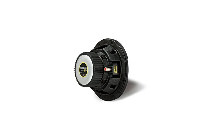 Alt view image 2 of 4 - Kicker 44CWCS84 CompC 8" 400 Watt Single 4-Ohm Car Audio Subwoofer Sub CWCS84