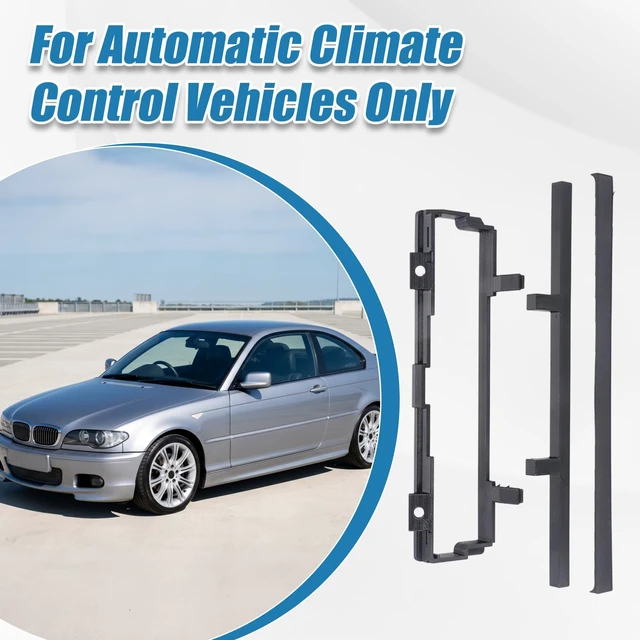 Alt view image 3 of 5 - Foruly 2DIN Dash Installation Kit for BMW E46 with 16:9 Navigation