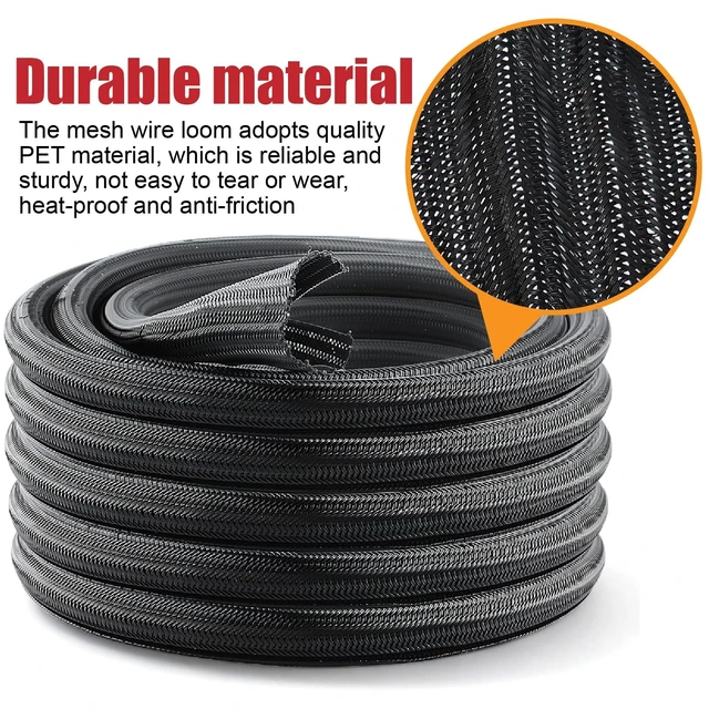 Alt view image 5 of 5 - 0 Gauge Big 3 Upgrade Kit,CCA Power Cable Pre-Crimped Lugs for Car Audio