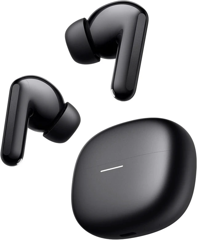 Main image of XIAOMI Redmi Buds 8 True Wireless Earbuds, Up to 50dB ANC, Hi-Res Audio, 44H Battery, IP54 Waterproof, Black