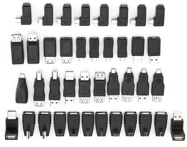 Main image of POENVFPO Male Female Adapter, Easy to Use Gender Changer Black for Electronics DIY Automotive Home Projects Professionals
