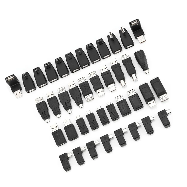 Alt view image 2 of 5 - POENVFPO Male Female Adapter, Easy to Use Gender Changer Black for Electronics DIY Automotive Home Projects Professionals