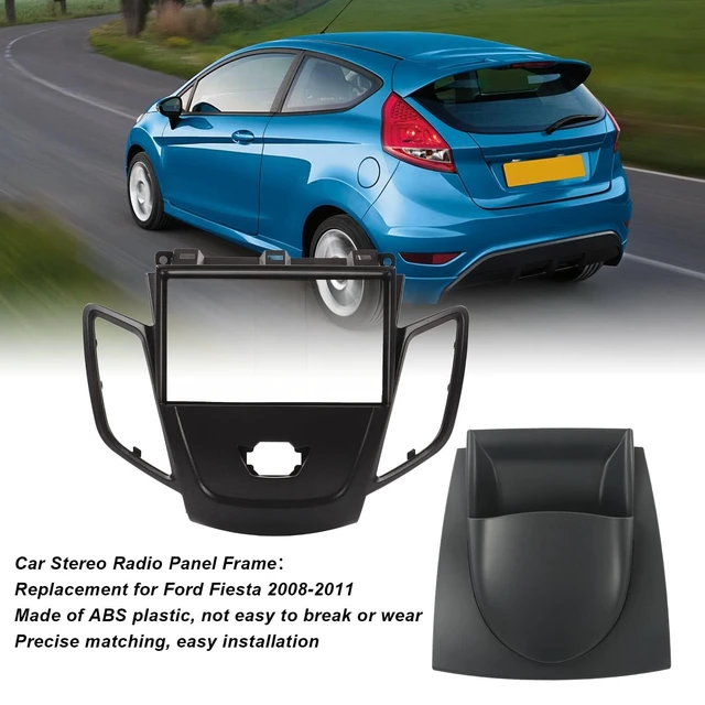 Alt view image 2 of 5 - Car Radio Facia Panel, Car Stereo Radio Panel Frame Speaker Panel And Grille For 2008-2011