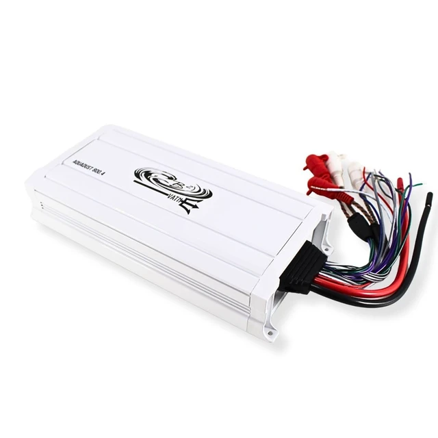 Alt view image 3 of 5 - B2 Audio VATN Aquadust 800W 4CH 2-Ohm Waterproof Marine Power Sport Amplifier