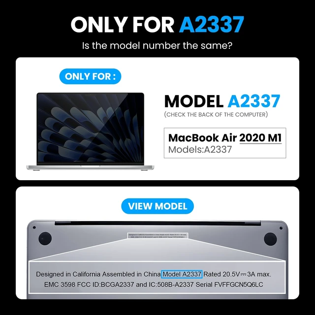 Alt view image 2 of 5 - DZLQS A2337 LCD Screen Display Assembly for MacBook Air 13.3" M1 2020 A2337 EMC 3598 MGN63 MGN93 MGND3 MGN73 MGNA3 MGNE3 Retina 2560x1600 (Space Gray)