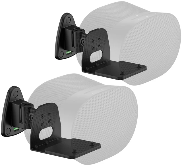 Main image of ComVome Wall Mount for Sonos Era 300 Mount, Adjustable Tilt and Swivel, Heavy Duty Metal Supports 22 Lbs, Mounting Hardware Included, 2 Pack