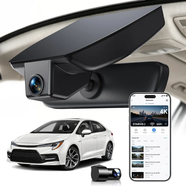 Main image of OVAMAN OEM-Fit Dash Cam for Toyota Corolla 2020-2022