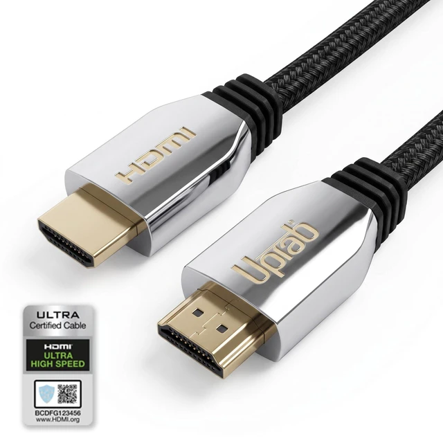 Main image of uptab Certified HDMI 2.1 Cable 6FT, 10K 8K 48Gbps HDR eARC