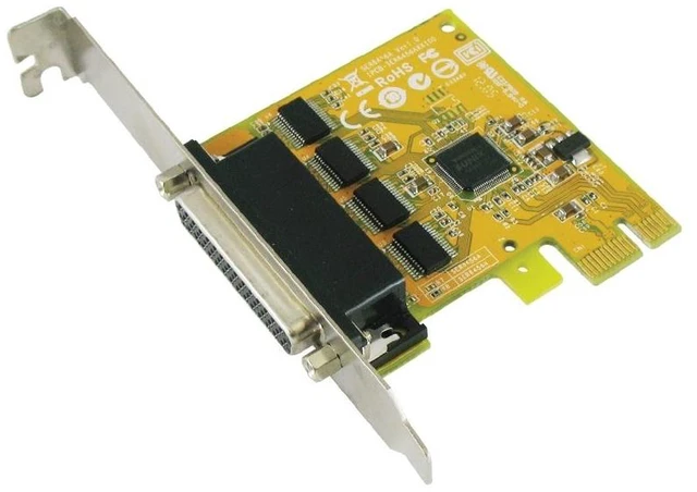 Main image of 4-Port RS-232 Serial PCI-E (w/Both Regular & LP Brackets) (SER6456A+L)
