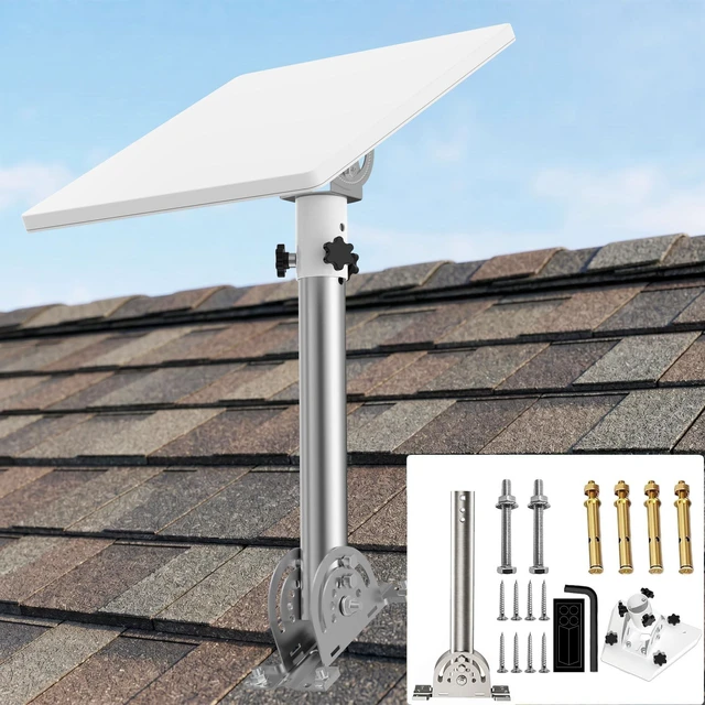 Main image of Starlink Mini Mount, 14'' Roof Mounting Kit, 430 Stainless Steel