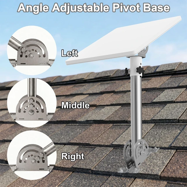 Alt view image 4 of 5 - Starlink Mini Mount, 14'' Roof Mounting Kit, 430 Stainless Steel