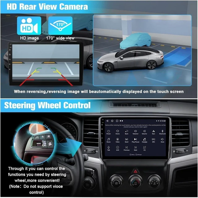 Alt view image 5 of 5 - Car Stereo for Dodge RAM 1500 2500 3500 2013-2018 with Backup Camera