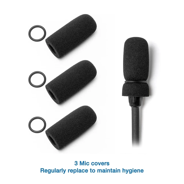 Alt view image 3 of 5 - Voarmaks Ear Pads Headband Refresh Kit for Bose A20 A10 Aviation Headsets