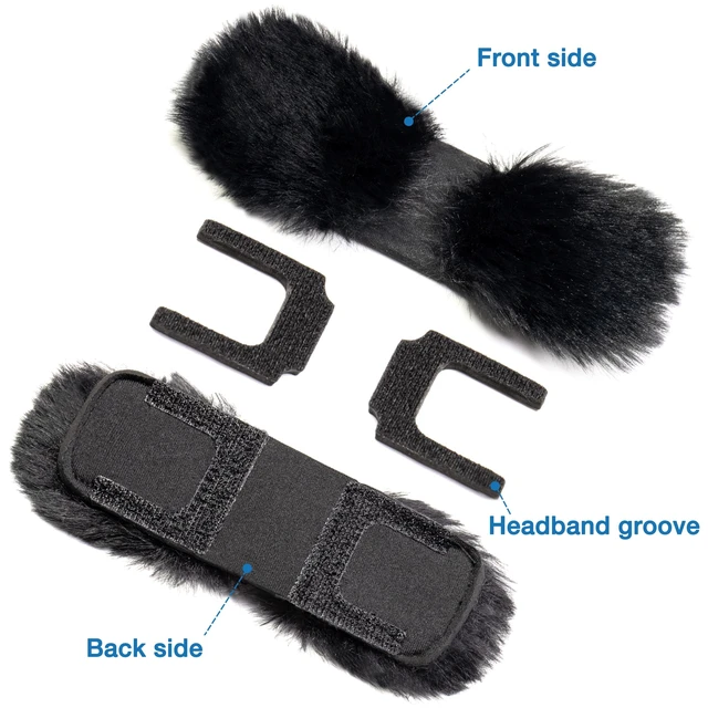 Alt view image 4 of 5 - Voarmaks Ear Pads Headband Refresh Kit for Bose A20 A10 Aviation Headsets