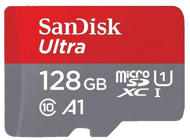 Main image of SanDisk 128GB Ultra microSDXC UHS I Memory Card