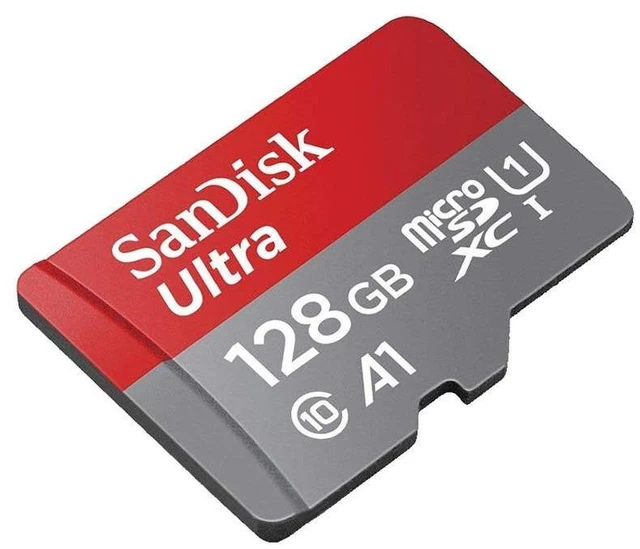 Alt view image 2 of 4 - SanDisk 128GB Ultra microSDXC UHS I Memory Card