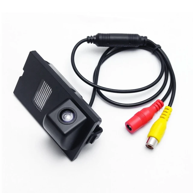 Alt view image 2 of 5 - HD Backup Camera for Car, Waterproof Rear-View License Plate Car Rear Reverse Parking Camera, Replacement for Freelander/Freelander 2 /Discovery 3/Discovery 4/Range Rover Sport