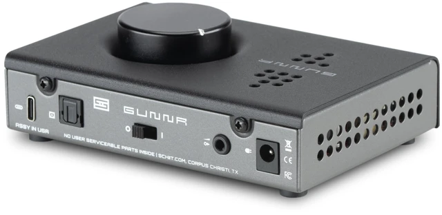 Alt view image 2 of 5 - Schiit Gunnr Gaming Headphone Amp with Mic Input and Soundstage Control